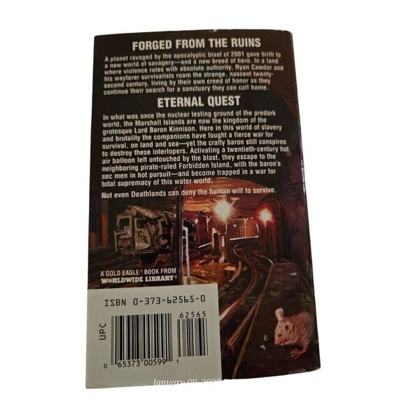 Death lands shadow fortress by James Axler gold eagle books isbn 0373625650 - Picture 4 of 5